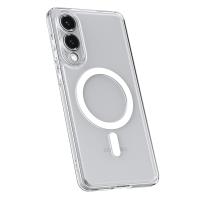 Spigen Ultra Hybrid Mag MagSafe - Etui do Samsung Galaxy S25 Edge (Clear / White)