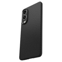 Spigen Liquid Air - Etui do Samsung Galaxy S25 Edge (Matte Black)