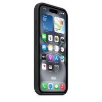 Apple Silicone Case - Silikonowe etui z MagSafe do iPhone 16 (czarny)