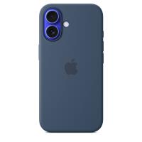 Apple Silicone Case - Silikonowe etui z MagSafe do iPhone 16 (denim)