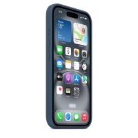 Apple Silicone Case - Silikonowe etui z MagSafe do iPhone 16 (denim)