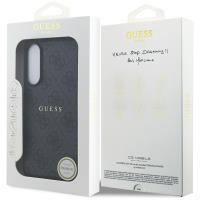 Guess 4G Ring Classic Logo MagSafe - Etui Samsung Galaxy S25 Edge (czarny)