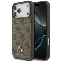 Guess 4G Small 4G and Classic MagSafe - Etui do iPhone 17 Pro Max (brązowy)