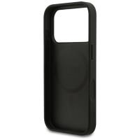 Guess 4G Ring Classic Logo MagSafe - Etui iPhone 17 Pro (czarny)