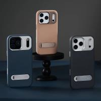 Moshi Kameleon MagSafe - Etui iPhone 17 Pro z funkcją podstawki (Midnight Gray)