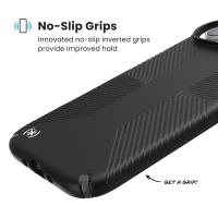 Speck Presidio2 Grip MagSafe - Etui iPhone Air (Black / Slate Grey / White)