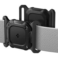 Spigen Tough Armor Pet Collar - Etui z mocowaniem do obroży do Apple AirTag (Black) Spigen Tough Armor Pet Collar - Etui z mocowaniem do obroży do Apple AirTag (Black)