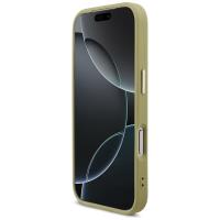 Guess Fixed Glitter Big 4G Metal Frame - Etui iPhone 17 Pro (złoty)