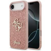 Guess Fixed Glitter Big 4G - Etui iPhone Air (różowy) Guess Fixed Glitter Big 4G - Etui iPhone Air (różowy)
