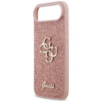 Guess Fixed Glitter Big 4G - Etui iPhone Air (różowy)