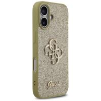 Guess Fixed Glitter Big 4G - Etui iPhone 17 (złoty)