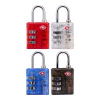 Dunlop - Kłódka do walizki / bagażu na szyfr TSA (Czarny)