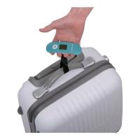 Dunlop - Waga bagażowa cyfrowa do 40 kg (Turkusowy)