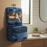 Dunlop - Torba / kosmetyczka podróżna z uchwytem do powieszenia 25x20x10 cm (Granatowy)