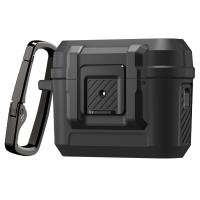 Spigen Lock Fit - Pancerne etui do Apple AirPods Pro 3 (Matte Black)
