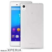 PURO Ultra Slim "0.3" Cover MFX - Zestaw etui + folia na ekran Xperia M4 AQUA (półprzezroczysty) PURO Ultra Slim "0.3" Cover MFX - Zestaw etui + folia na ekran Xperia M4 AQUA (półprzezroczysty)
