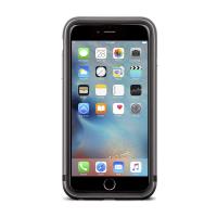 Moshi iGlaze Luxe - Etui z aluminiową ramką iPhone 6s Plus / iPhone 6 Plus (Titanium Grey)