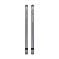 Moshi iGlaze Luxe - Etui z aluminiową ramką iPhone 6s Plus / iPhone 6 Plus (Titanium Grey)