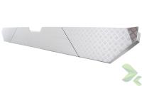 Tesoro Wristpad - Podkładka pod nadgarstki Tesoro Durandal (srebrny)