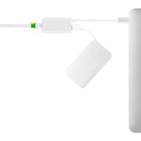 Moshi USB-C to Gigabit Ethernet Adapter - Aluminiowa przejściówka z USB-C na Gigabit Ethernet (srebrny)