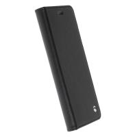 Krusell Malmo 4 Card Foliocase - Etui Huawei P10 Plus z kieszeniami na karty + stand up (czarny)
