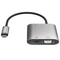 Kanex USB-C VGA Adapter with Power Delivery - Adapter z USB-C na USB 1,5 A, USB-C Power Delivery 60 W + VGA Full HD (Anodized Aluminum) Kanex USB-C VGA Adapter with Power Delivery - Adapter z USB-C na USB 1,5 A, USB-C Power Delivery 60 W + VGA Full HD (Anodized Aluminum)