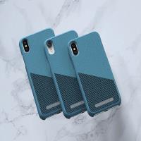 Nordic Elements Saeson Freja - Materiałowe etui iPhone Xs Max (Petrol)
