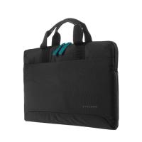 Tucano Smilza Super Slim Bag - Torba MacBook Pro 14” / Air 15” / Pro 13" /Air / Notebook 14” / 13” (czarny)
