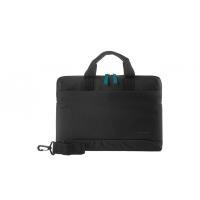 Tucano Smilza Super Slim Bag - Torba MacBook Pro 14” / Air 15” / Pro 13" /Air / Notebook 14” / 13” (czarny)