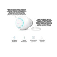 FIBARO Heat Controller Starter Pack - Głowica termostatyczna + czujnik temperatury Z-Wave