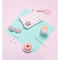 Pusheen - Rose Collection kosmetyczka (23 x 16,5 x 2,5 cm)