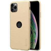 Nillkin Super Frosted Shield - Etui Apple iPhone 11 Pro z wycięciem na logo (Golden) Nillkin Super Frosted Shield - Etui Apple iPhone 11 Pro z wycięciem na logo (Golden)