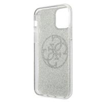 Guess Circle Glitter 4G - Etui iPhone 11 Pro Max (khaki)