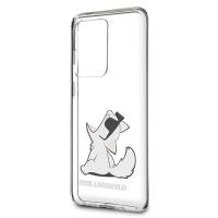 Karl Lagerfeld Choupette Fun Sunglasses - Etui Samsung Galaxy S20 Ultra (przezroczysty)