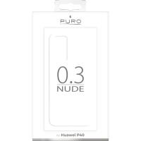 PURO 0.3 Nude - Etui Huawei P40 (przezroczysty)