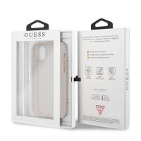 Guess Glitter Case - Etui iPhone 11 Pro (Pink)