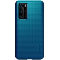 Nillkin Super Frosted Shield - Etui Huawei P40 (Peacock Blue) Nillkin Super Frosted Shield - Etui Huawei P40 (Peacock Blue)