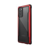 X-Doria Raptic Shield - Etui aluminiowe Samsung Galaxy Note 20 (Drop test 3m) (Red)