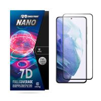 Crong 7D Nano Flexible Glass – Niepękające szkło hybrydowe 9H na cały ekran Samsung Galaxy S21+ Crong 7D Nano Flexible Glass – Niepękające szkło hybrydowe 9H na cały ekran Samsung Galaxy S21+