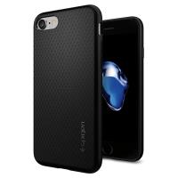 Spigen Liquid Air - Etui do iPhone SE 2022 / SE 2020 / 8 / 7 (Czarny) Spigen Liquid Air - Etui do iPhone SE 2022 / SE 2020 / 8 / 7 (Czarny)