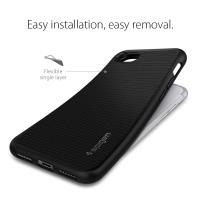 Spigen Liquid Air - Etui do iPhone SE 2022 / SE 2020 / 8 / 7 (Czarny)