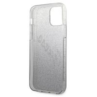 Guess Glitter Gradient Script - Etui iPhone 12 / iPhone 12 Pro (czarny)