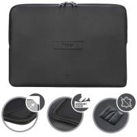 Tucano Today - Pokrowiec MacBook Pro 14" / Pro 13" (M2/M1/2022-2016) / Air 13" (M4/M3/M2/M1/2025-2018) / Laptop 12” (czarny)