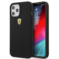 Ferrari On Track Silicone – Etui iPhone 12 Pro Max (czarny) Ferrari On Track Silicone – Etui iPhone 12 Pro Max (czarny)
