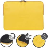 Tucano Today - Pokrowiec MacBook Pro 14" / Pro 13" (M2/M1/2022-2016) / Air 13" (M4/M3/M2/M1/2025-2018) / Laptop 12” (żółty)