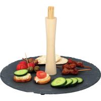 Alpina - Zestaw do serwowania przekąsek 30 cm (taca i patyczki) Alpina - Zestaw do serwowania przekąsek 30 cm (taca i patyczki)
