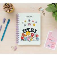 BT21 - Kalendarz / Planner szkolny 2021/2022 (biały)