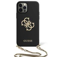 Guess 4G Big Logo Chain - Etui iPhone 11 (czarny)