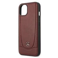 Mercedes Leather Urban Line - Etui iPhone 13 mini (czerwony)