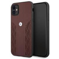 BMW Leather Curve Perforate HC - Etui iPhone 11 (czerwony) BMW Leather Curve Perforate HC - Etui iPhone 11 (czerwony)